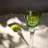 6 verres Baccarat Modèle Piccadilly en cristal doublé de couleurs