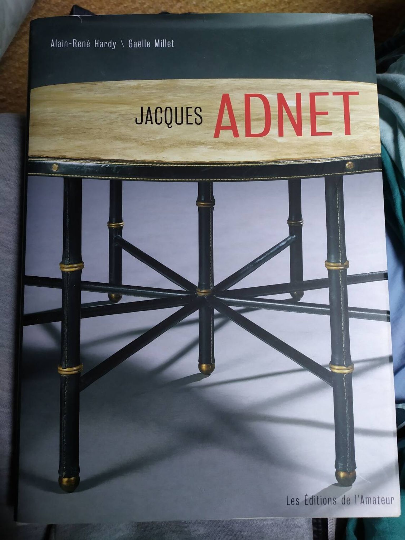 Jacques adnet art deco desk