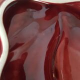 Candy box / pocket empty in glazed ceramic, Viroflay. 50s