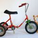 Foldable child tricycle Mercier orange vintage 70s