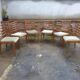 Set of 6 Welzel chairs – Modernist Danish Design – 1960s