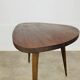 50s tripod coffee table with compass legs