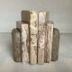 Pair of marble bookends