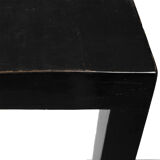 Black console table