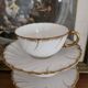 4 tasses à thé Sarreguemines