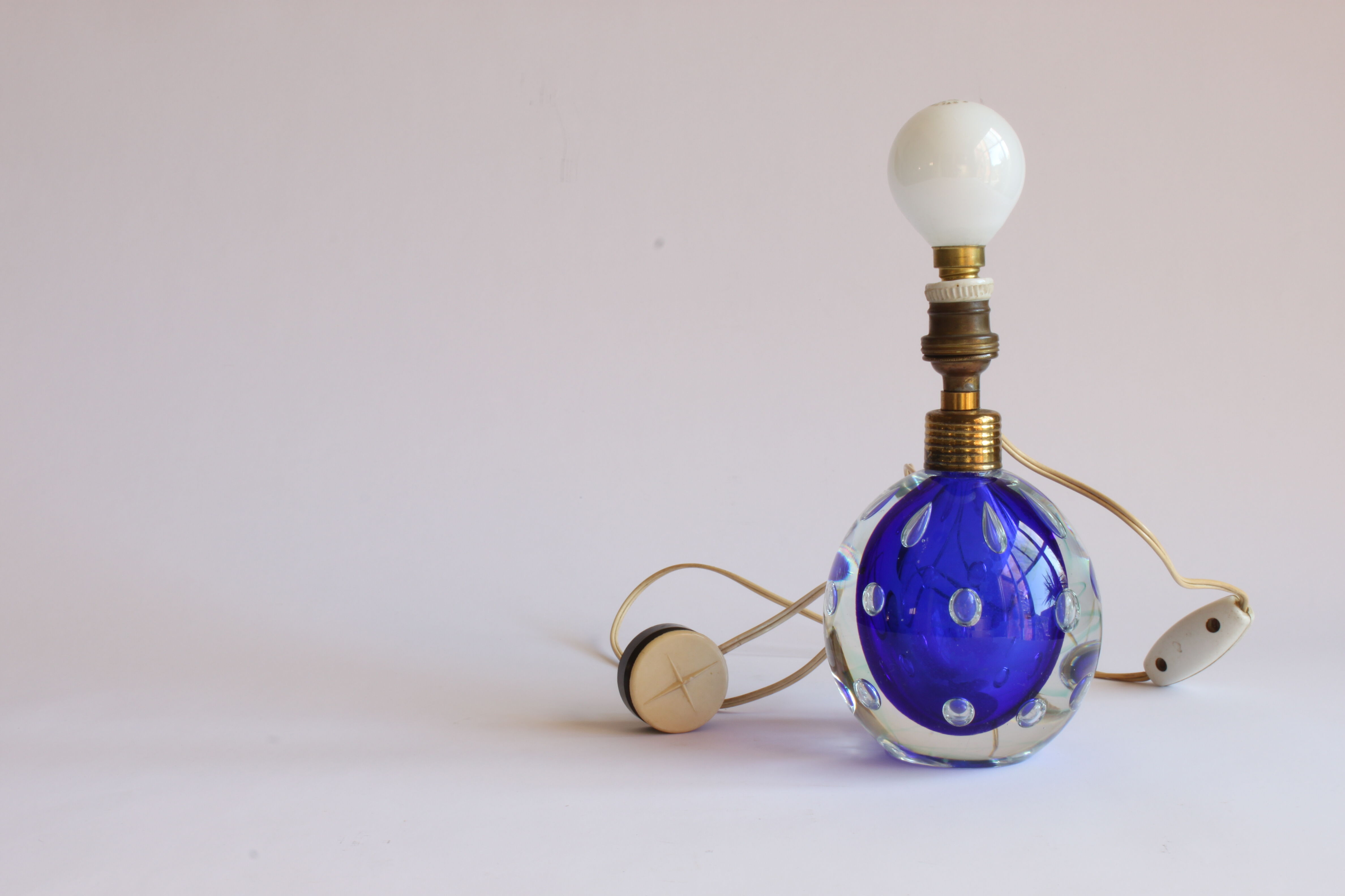 Lampe par Pietro Toso, années 1960