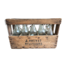 Wooden crate - lemonade bottles