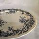 Assiette bleue en porcelaine vintage Villeroy & Boch Valeria