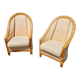 2 x Gasparucci lounge chairs