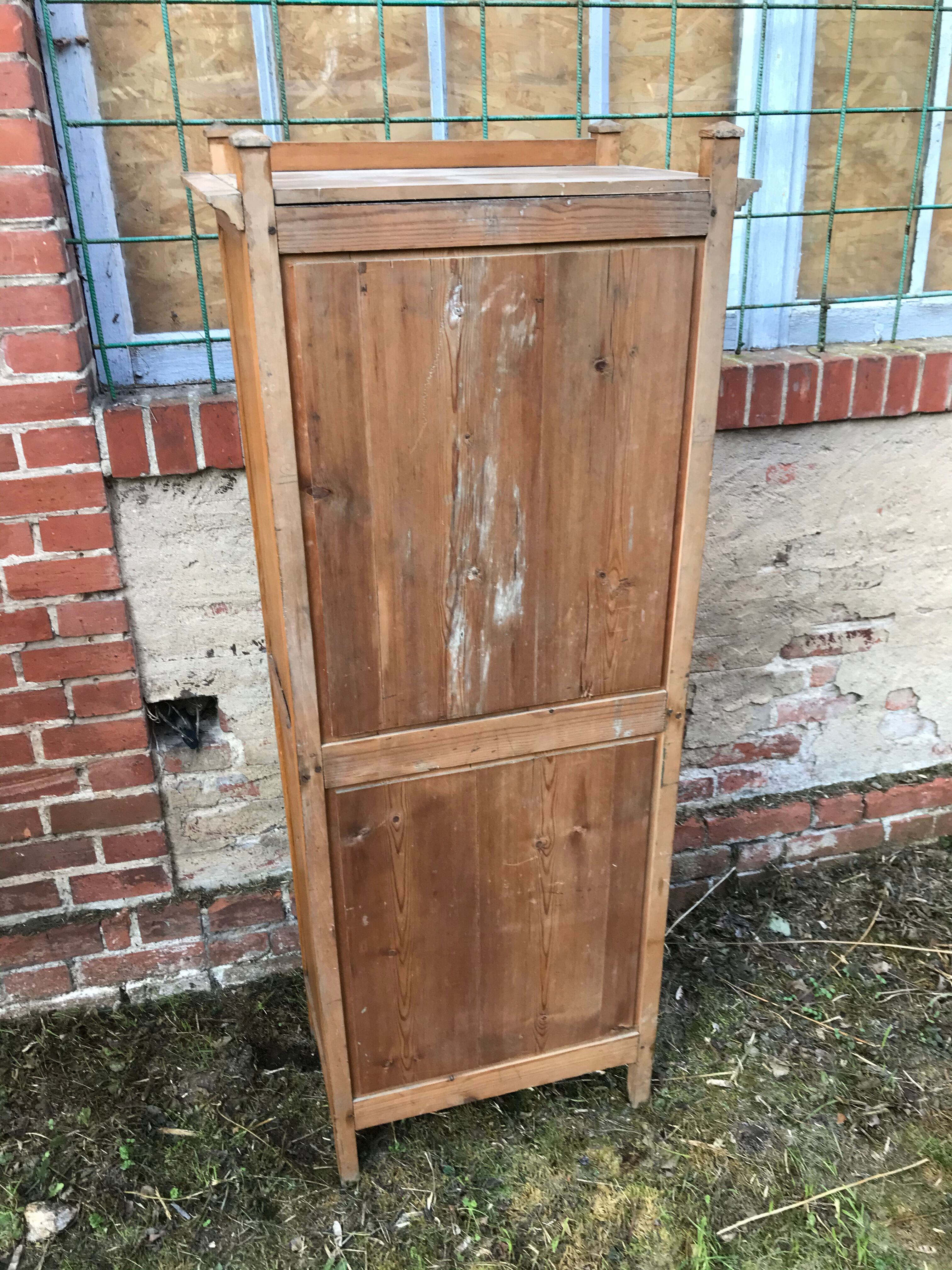 Old  clamshell filing cabinet 1950