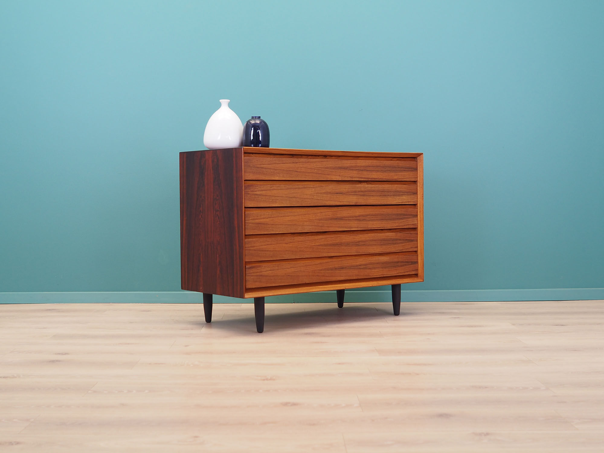Rosewood chest of drawers, Danish design, 70's, production: Denmark