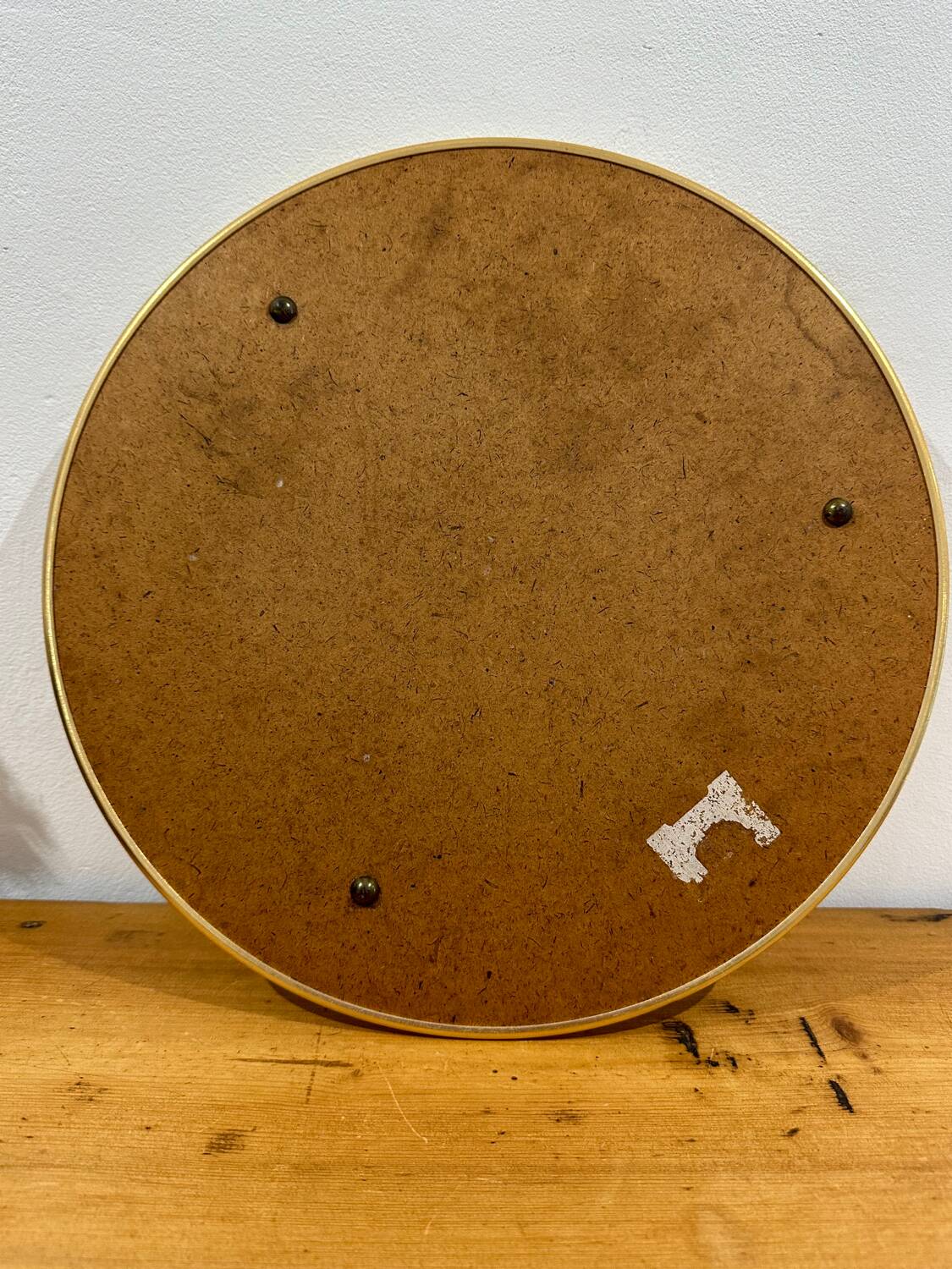 Vintage tray mirror