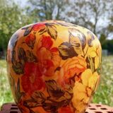 Vase fleurie  vintage
