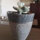 Cache-pot en céramique japonaise Raku