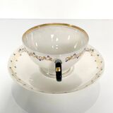 Tasse et sa Sous-Tasse en porcelaine - Vieux Paris - XIXe Siècle