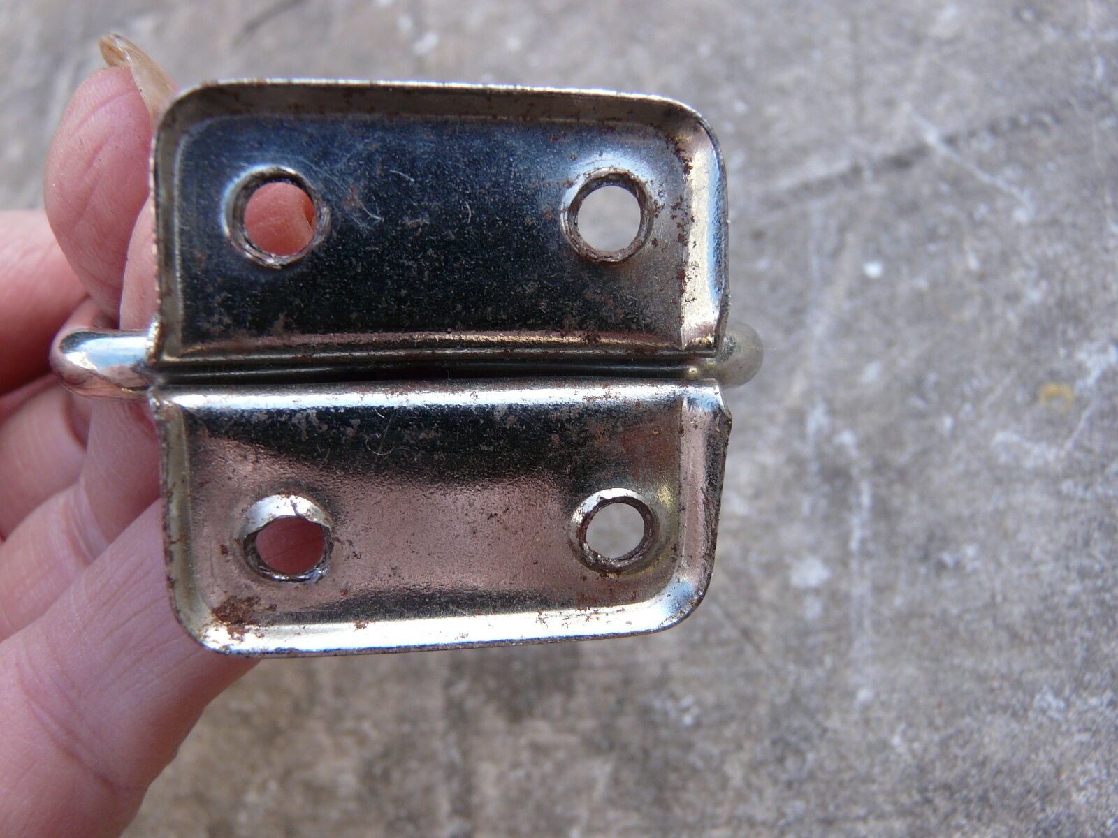 Double patère en bois et métal porte manteau