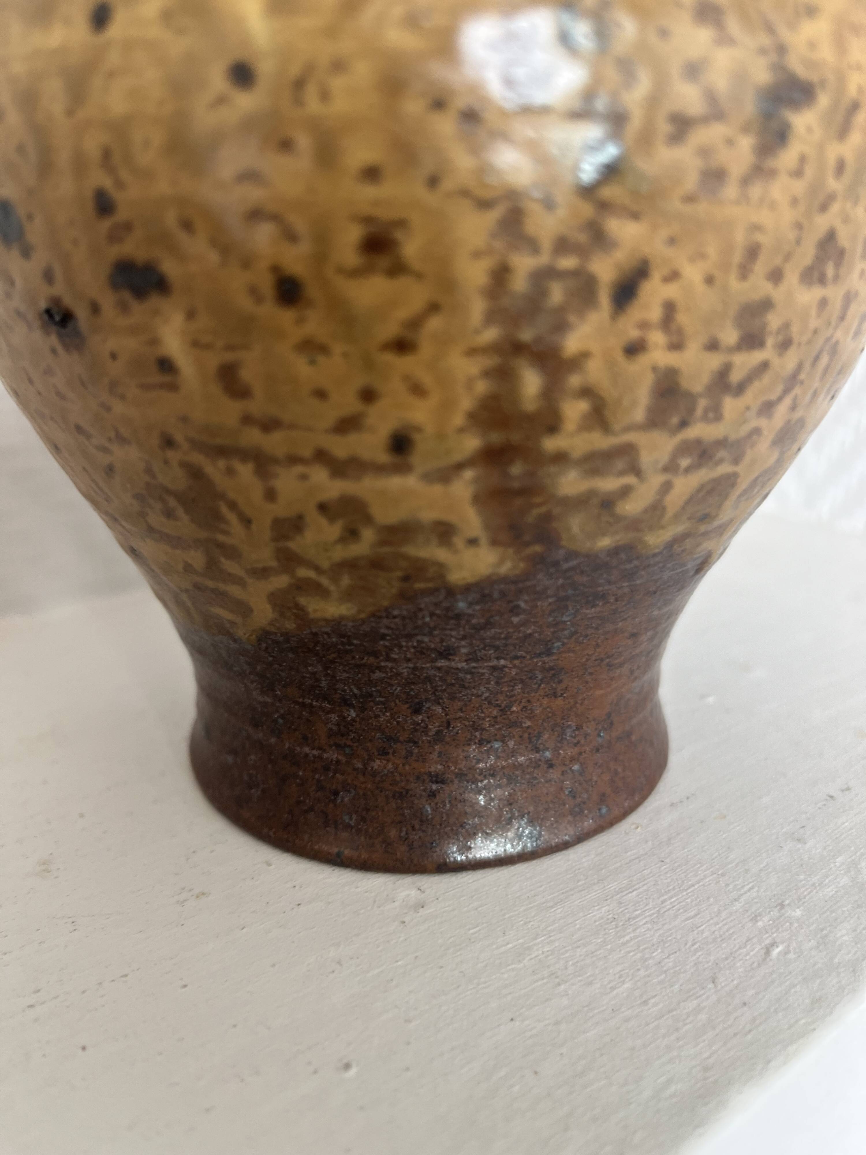 Liquor carafe signed André Bodin La Borne