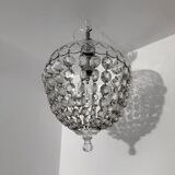 50s crystal hot air balloon ceiling light
