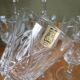 Lot de 9 petits verres à pied Vmc Reims France vintage