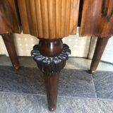 Pair of bedsides in walnut veneer 1940s