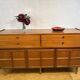 Mid Century Retro Vintage Teak Sideboard by Nathan 1960–1970 English Qualit