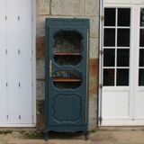 Renovated antique display cabinet