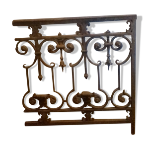 Lot de 2 morceaux de grille en
