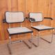 Paire de fauteuils Cesca B64 de Marcel Breuer