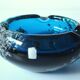 Cendrier en verre de Murano des années 70