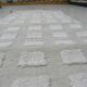 Tunisian Berber rug handwoven from pure sheep wool.