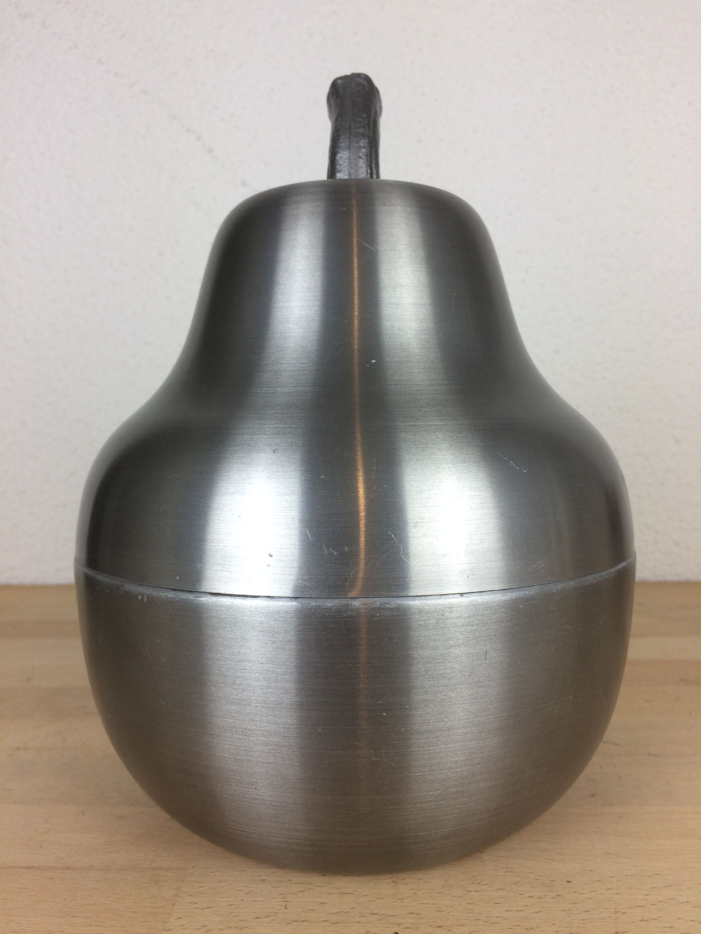 70s aluminum pear ice bucket