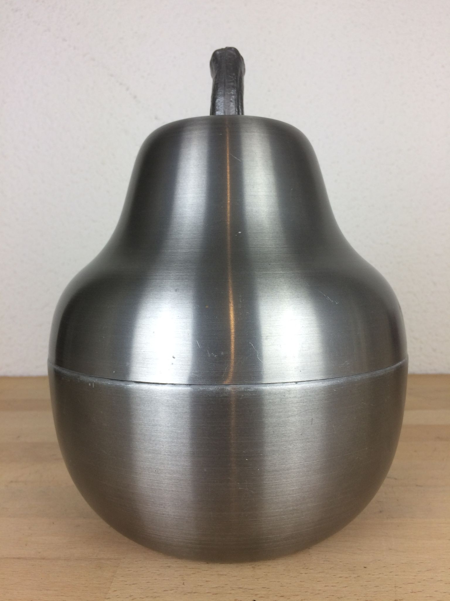 70s aluminum pear ice bucket