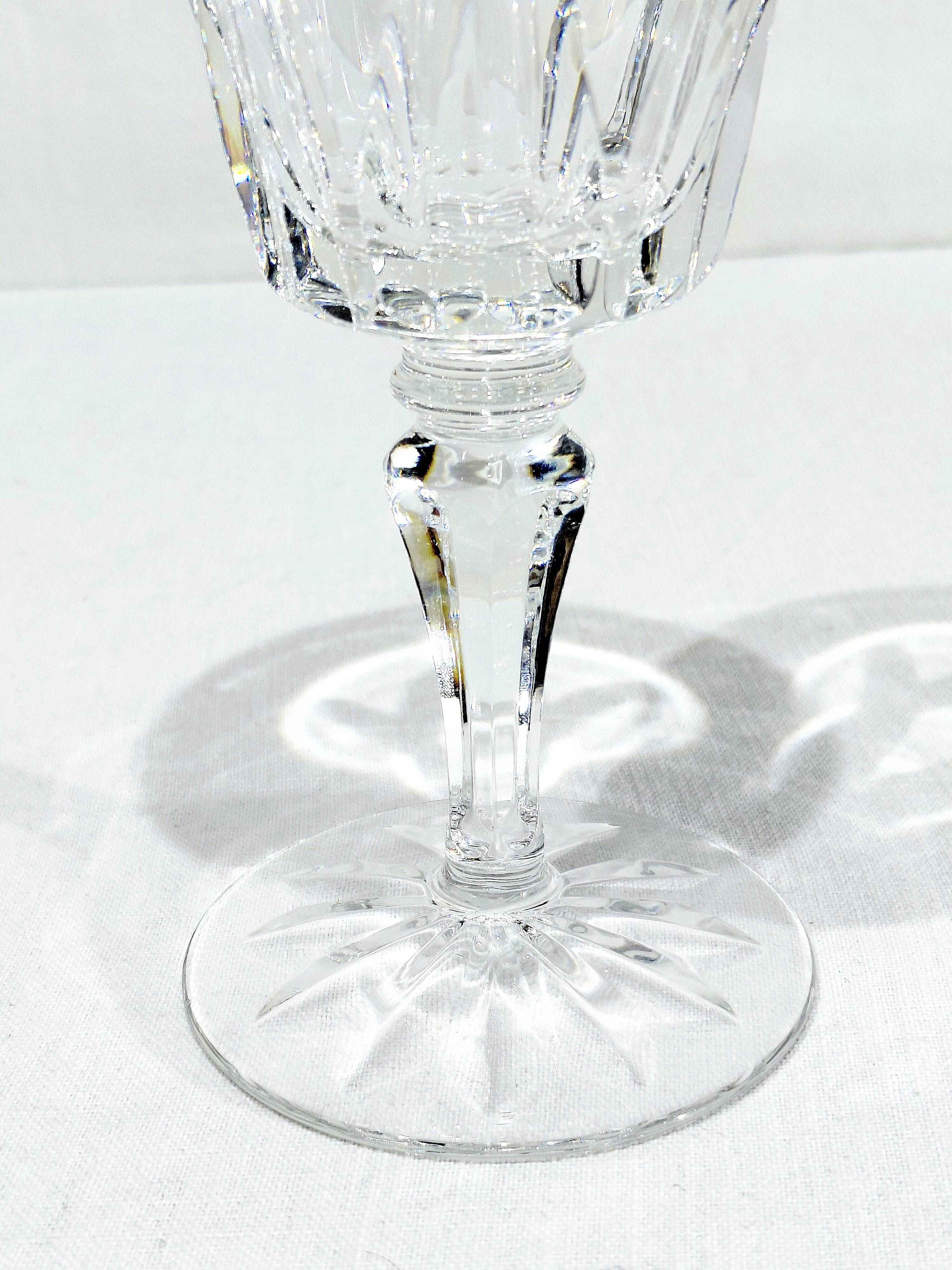 12 White Wine Glasses St Louis Camargue Model