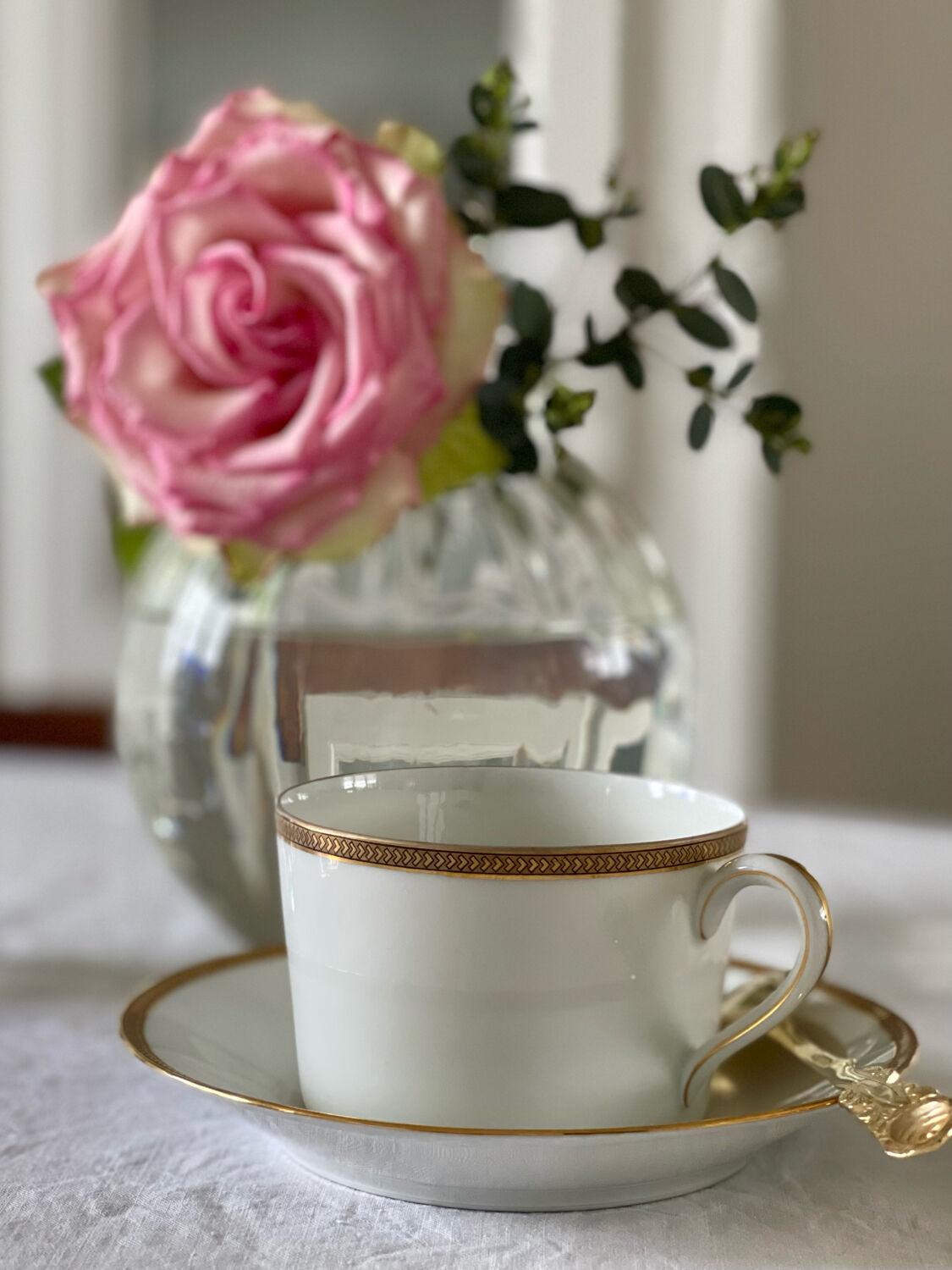 Tasse et soucoupe Haviland