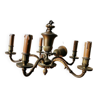 Bronze chandelier