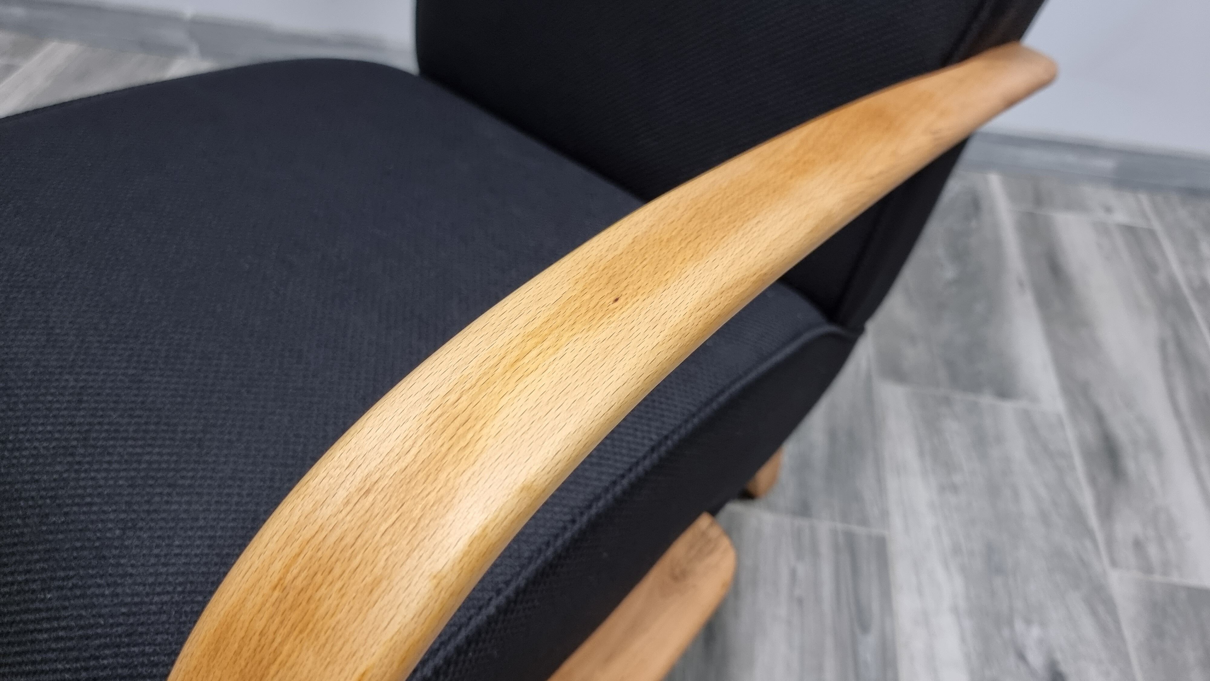 Restored armchairs by Jindrich Halabala