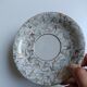 Large porcelain cup from Bavaria with a pearlescent finish and rose decorations.