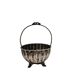 Bol à sucre en argent Art Déco, années 1950