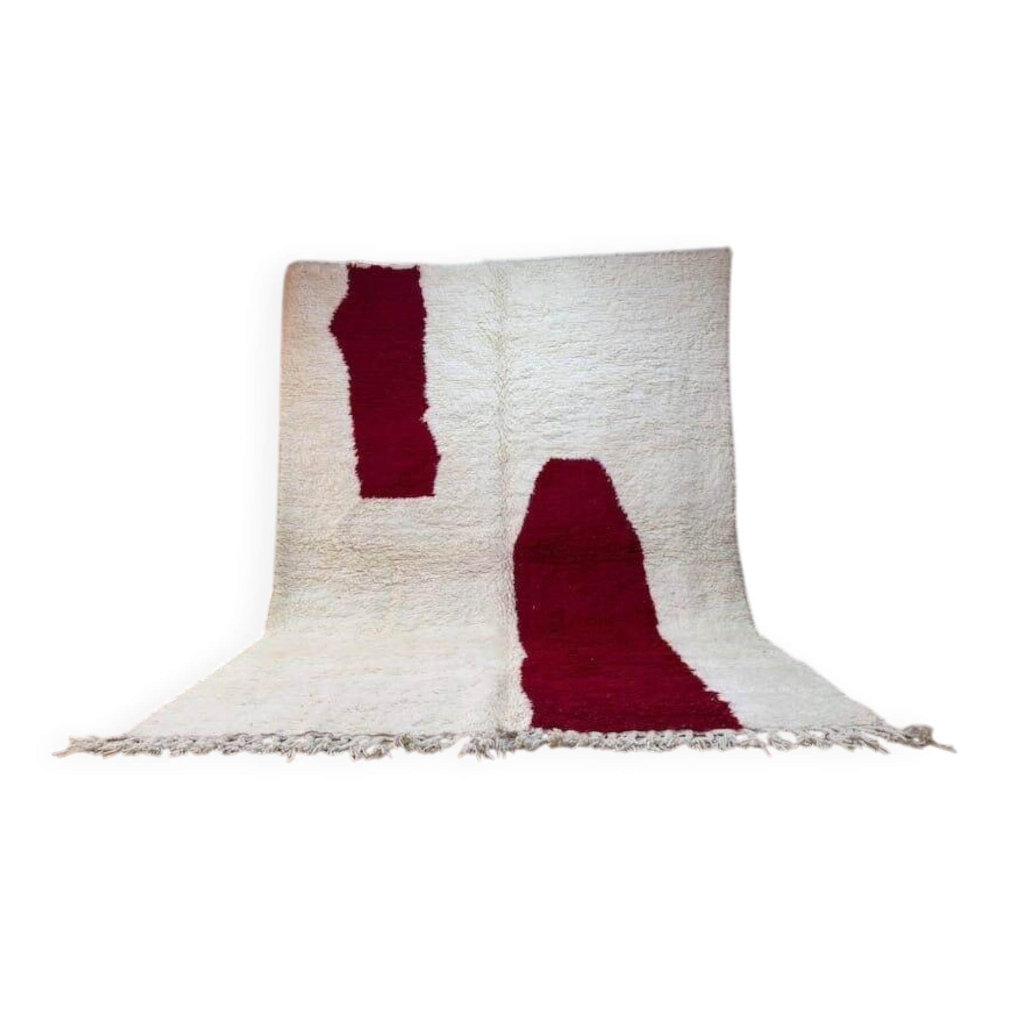 Pure natural wool rug, size 200 x 300 cm