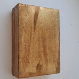 Golden and beige Venetian wooden box