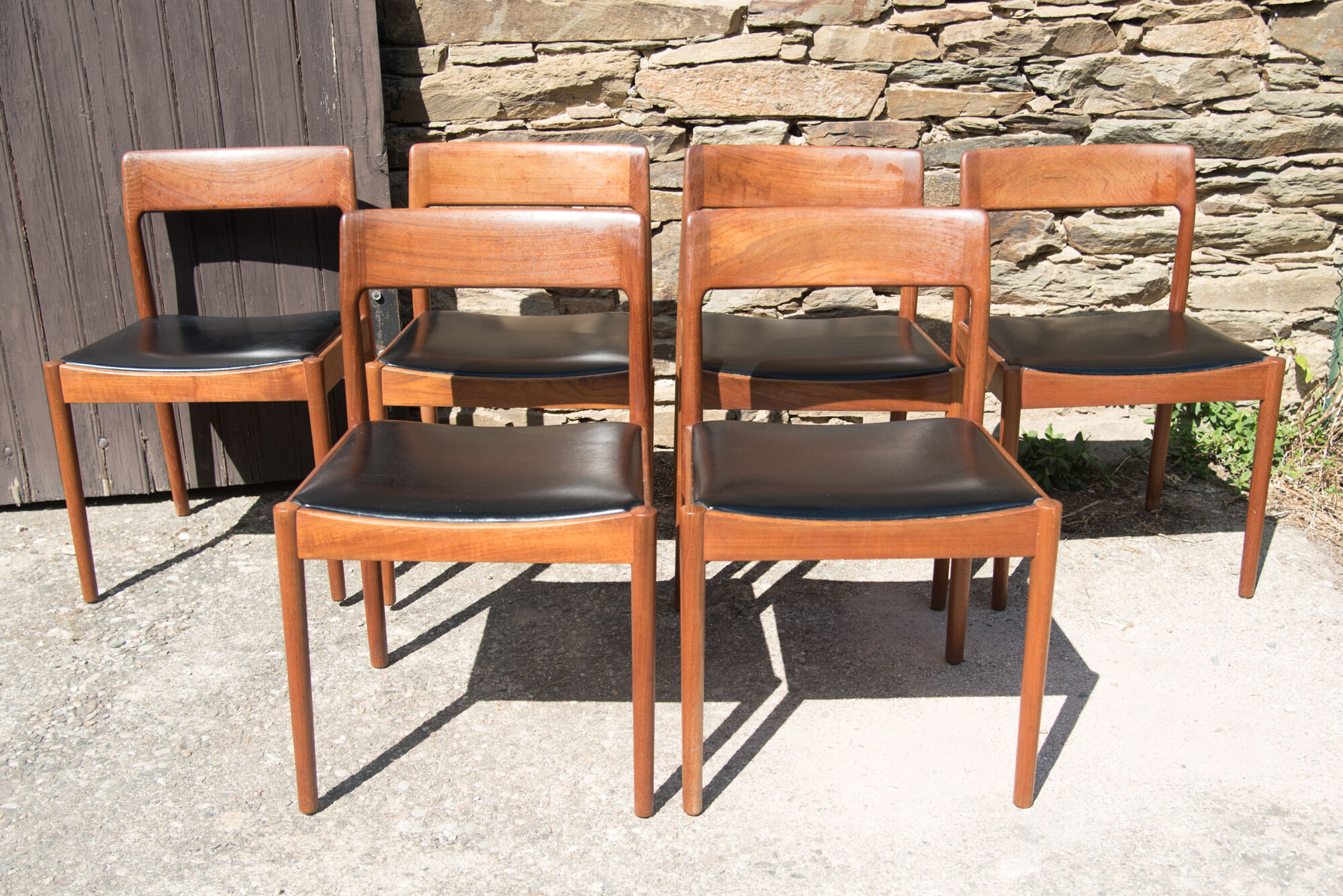 Série de 6 chaises danoises Møbelfabrik