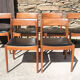 Série de 6 chaises danoises Møbelfabrik