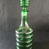 Decanter service + 6 glass glasses
