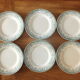 6 Flat plates in Iron Earth Moulin des Loups model Wilbur Lot 4