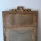 Trumeau / miroir en bois