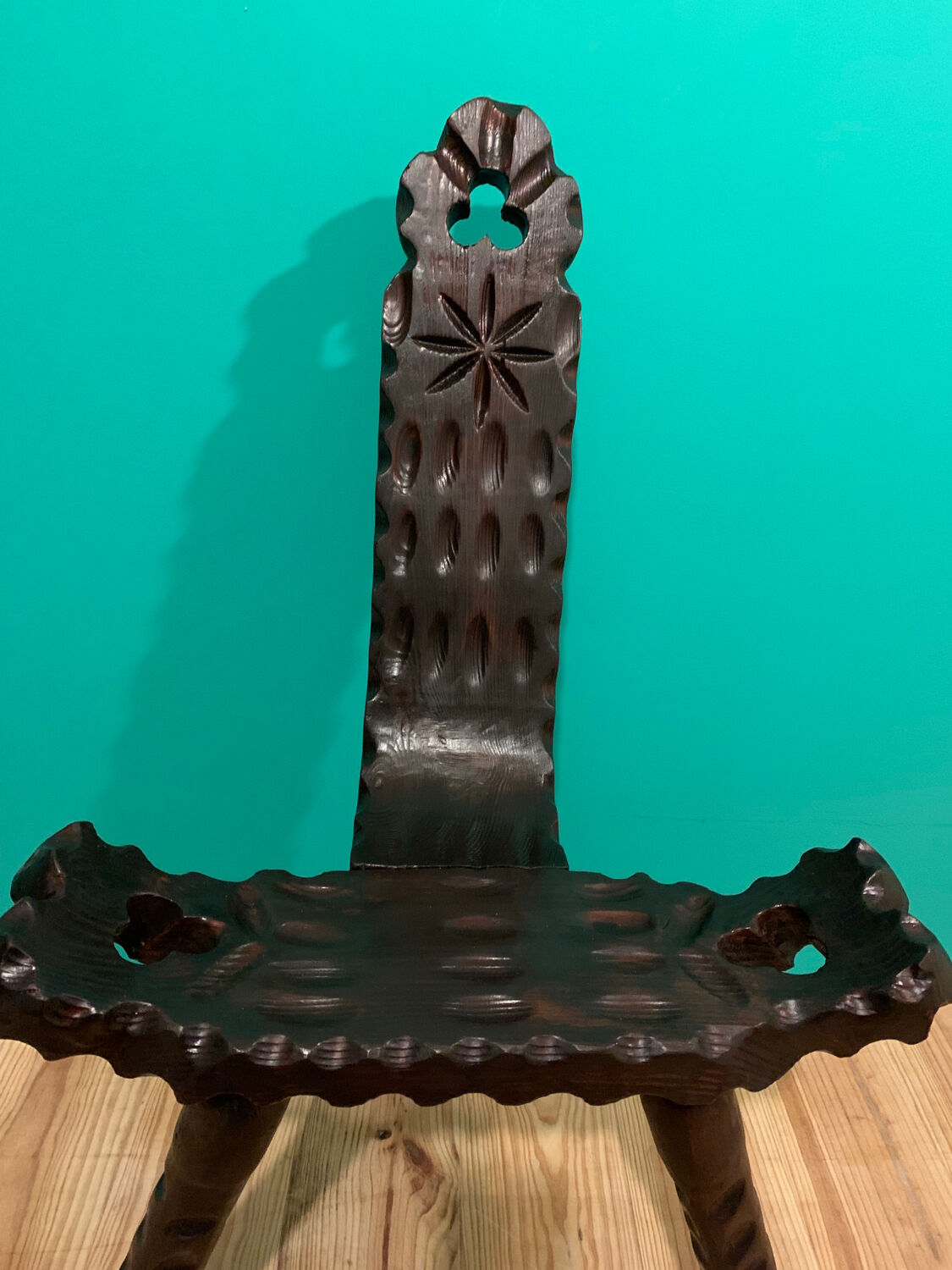 Stool tripod brutalism 1960/70