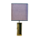 POLISHED/FROSTED BRONZE LAMP MICHEL MANGEMATIN FRANCE 1960