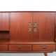 Louis van Teeffelen Vintage Design Teak Wooden High Sideboard for Webe 60s