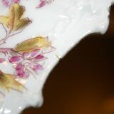 6 Assiettes à dessert en porcelaine de Limoges 1900 - Décor oiseau