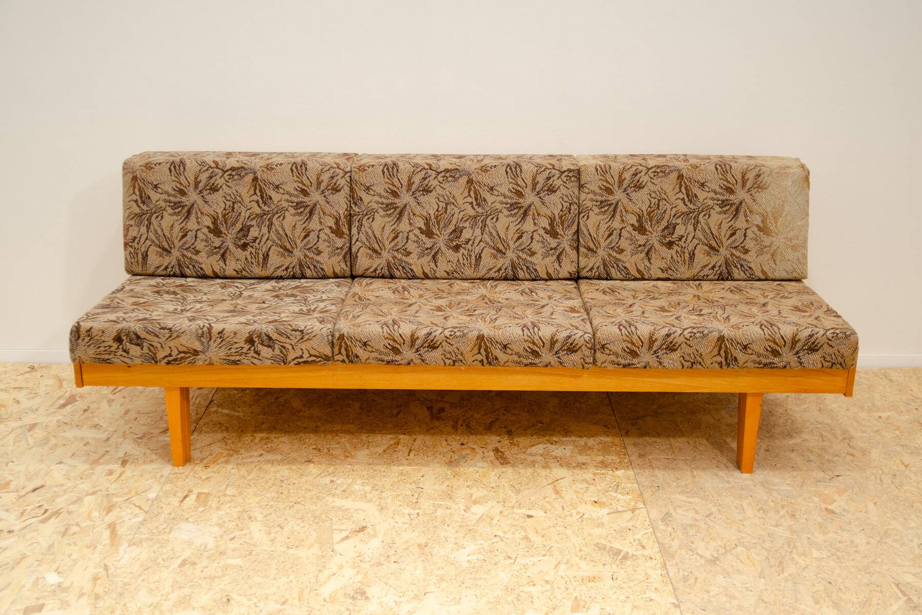 Mid century folding sofabed, 1960´s, Czechoslovakia